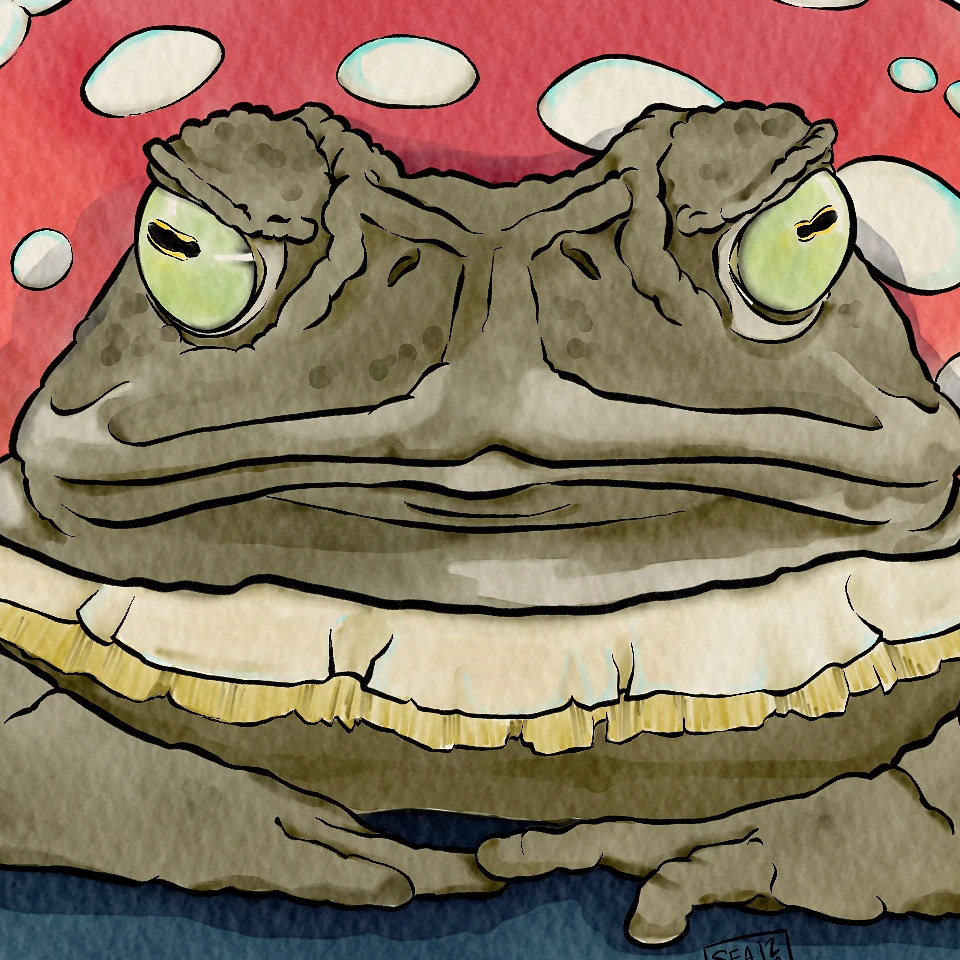 Inktober – Toad