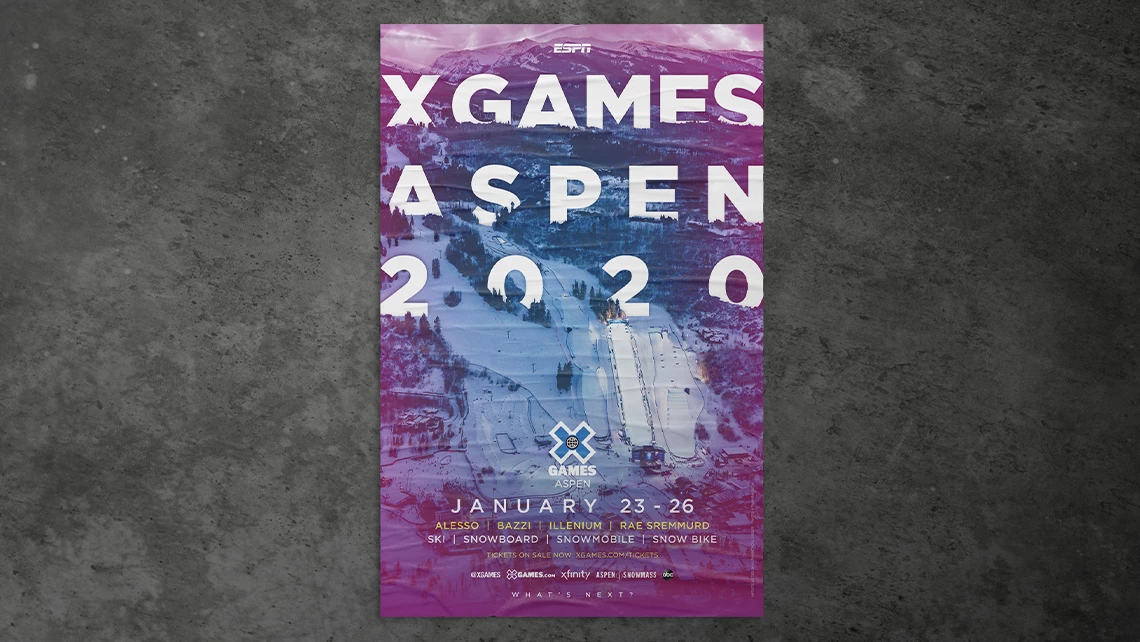 X Games Aspen 2020 Poster